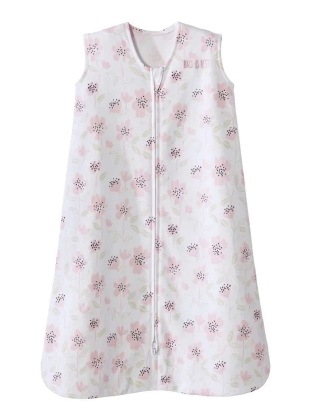 Halo Baby Cotton Zip-Front Sleep Sack Wildflower Blush